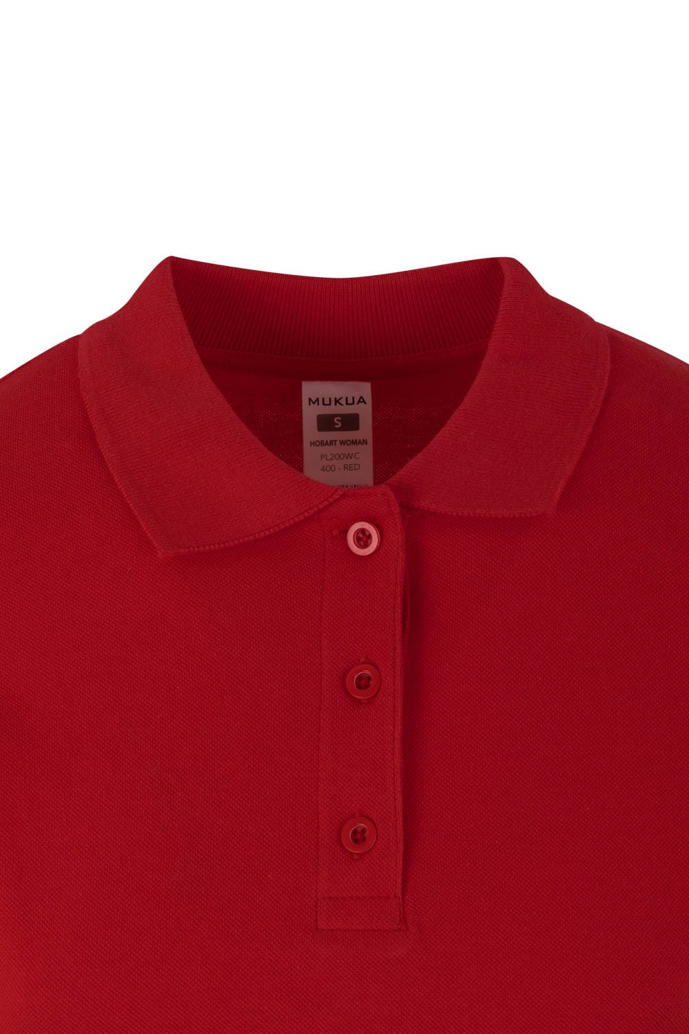 TRICOU POLO DAMA MANECA LUNGA ROSU HOBART WOMAN