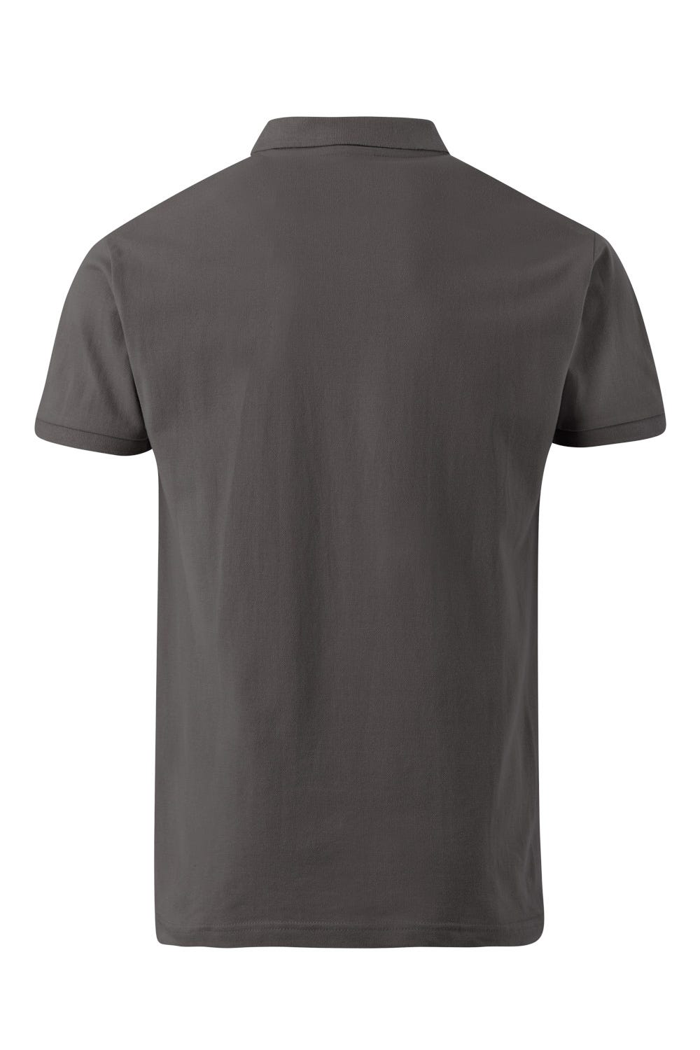 TRICOU POLO MANECA SCURTA GRI INCHIS MACKAY