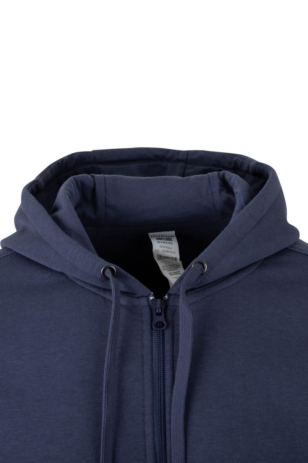 HANORAC CU FERMOAR DENIM ALBASTRU BYRON