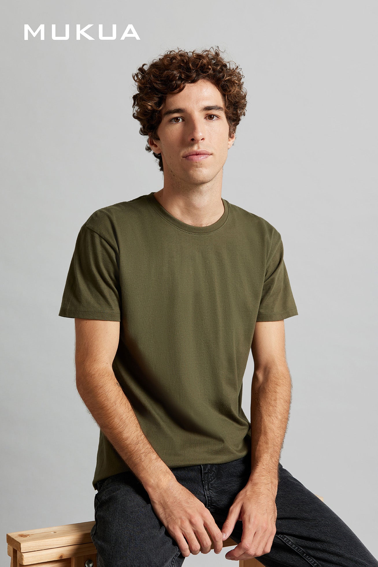 TRICOU MANECA SCURTA ALB MELBOURNE