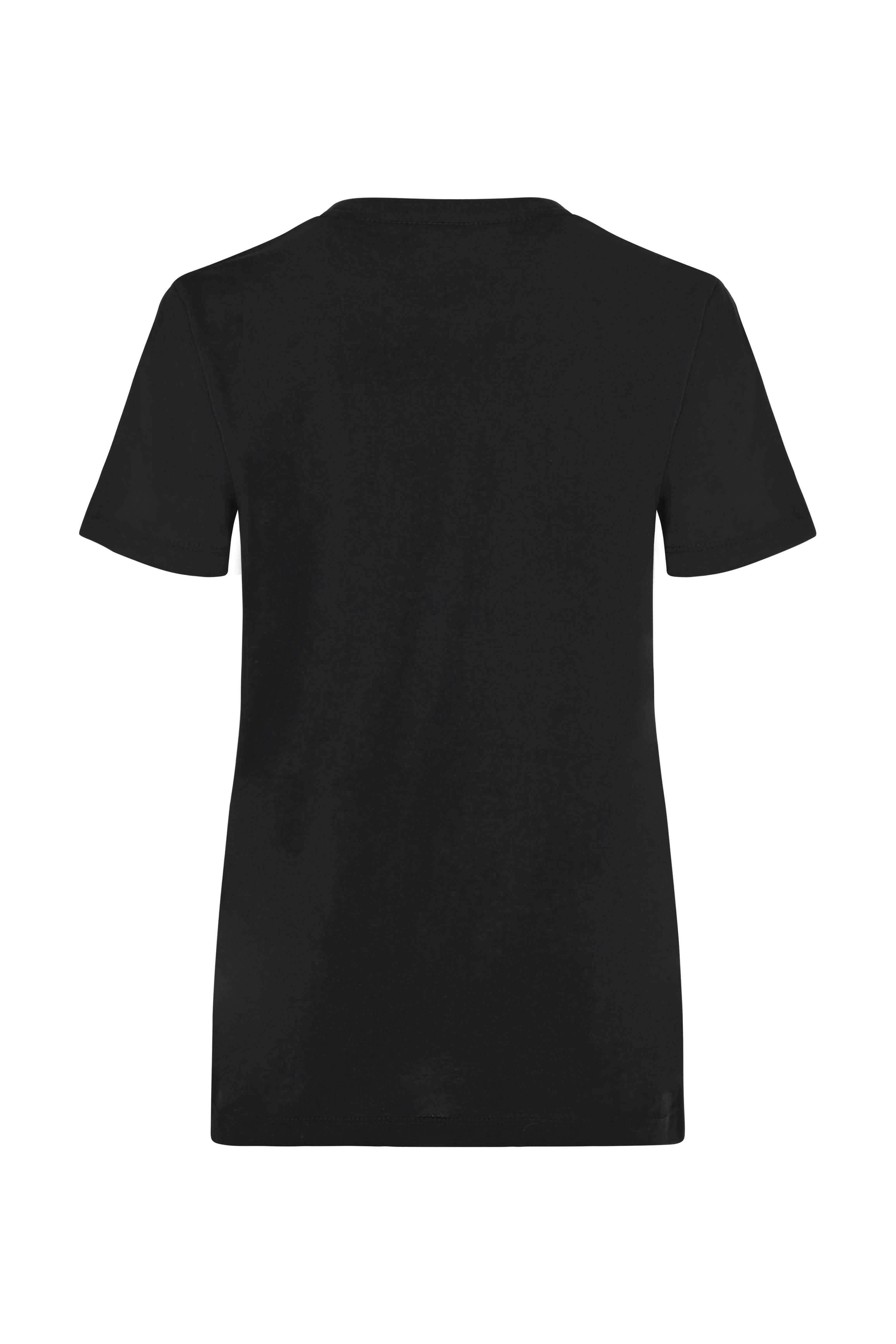 TRICOU DAMA MANECA SCURTA NEGRU MELBOURNE WOMAN