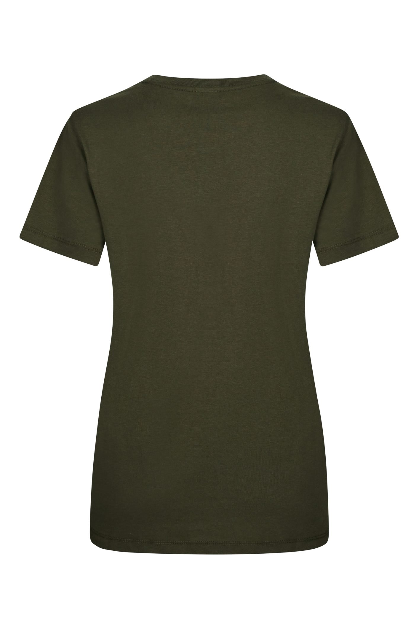 TRICOU DAMA MANECA SCURTA VERDE KAKI MELBOURNE WOMAN