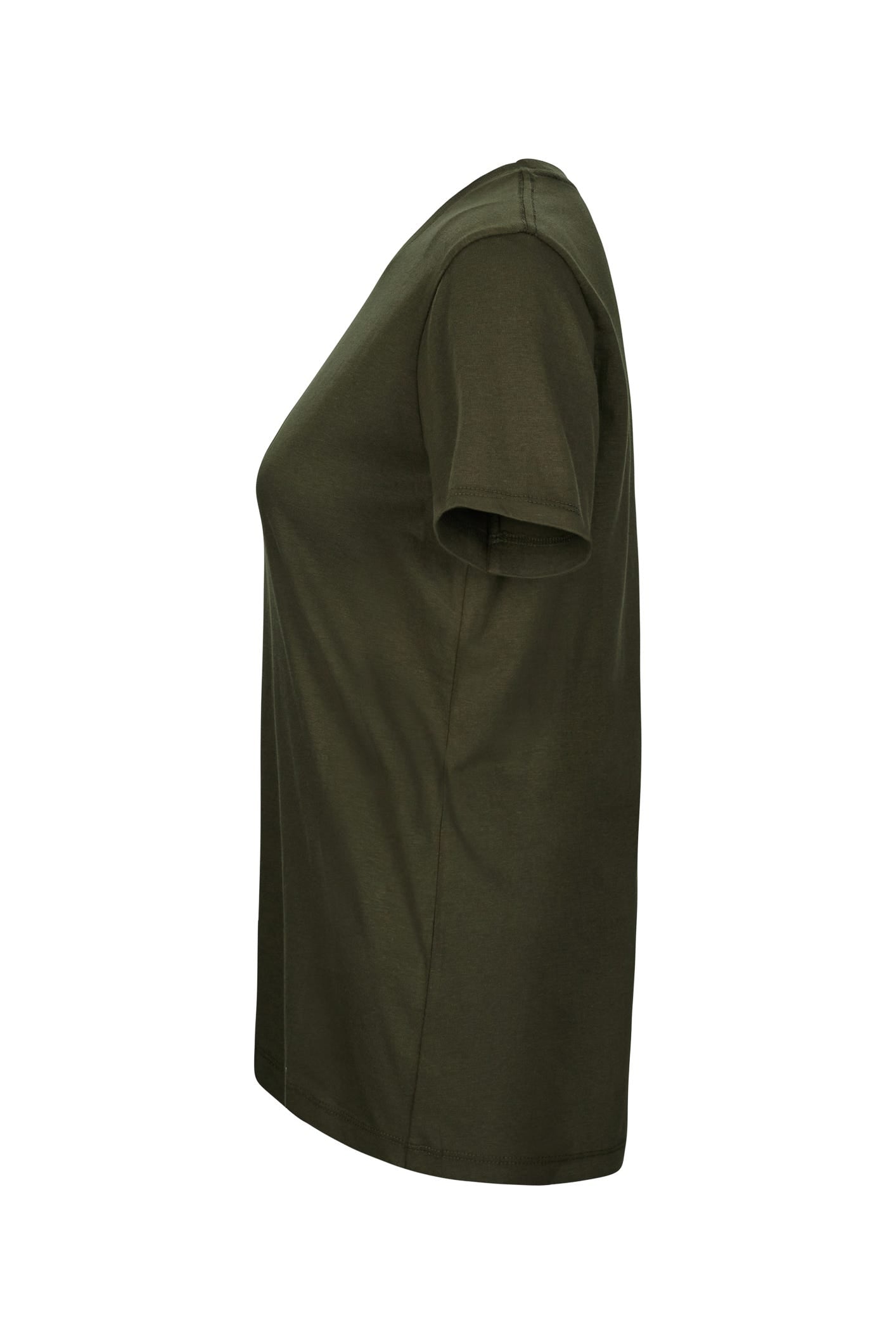 TRICOU DAMA MANECA SCURTA VERDE KAKI MELBOURNE WOMAN